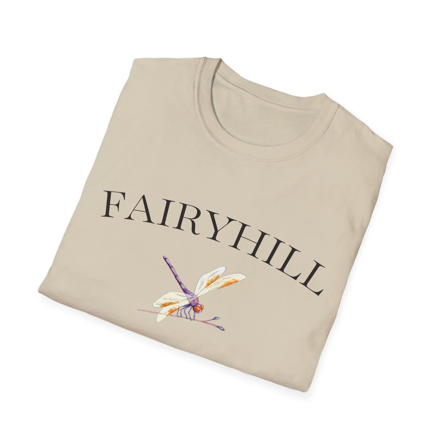 Unisex Softstyle T-Shirt with Retro Fairythili Design, Casual Wear, Graphic Tee, Gift Idea, Vintage Apparel