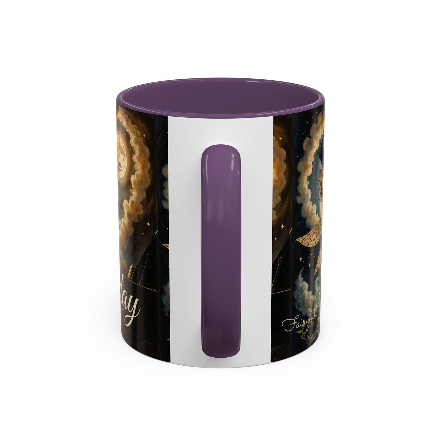 Coffee Mug - Whimsical Mad Hatter Happy Birthday Design by Fairyhill Studio