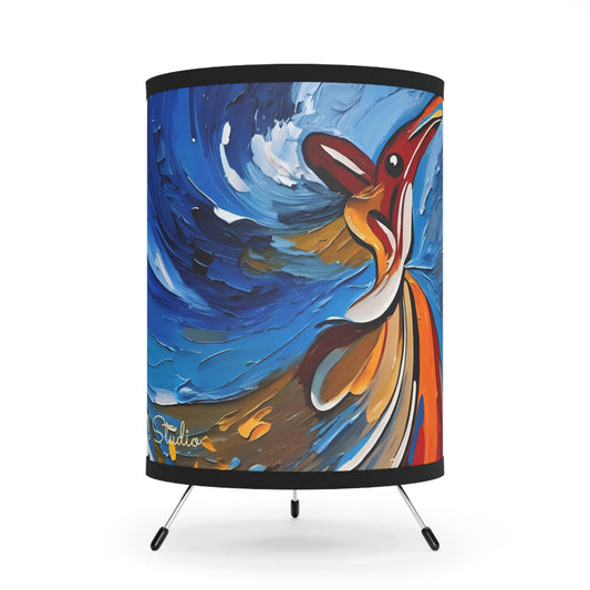 Tripod Lamp, Rumi Quote Design - Home Decor Art by Fairyhill Studio