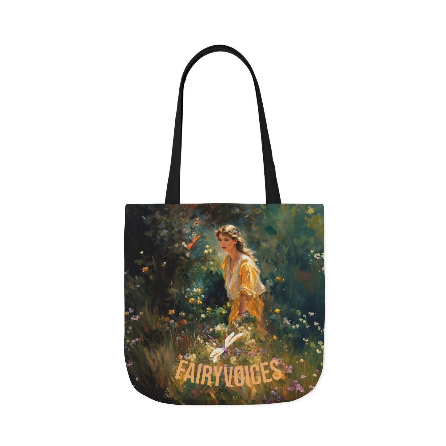 FAIRY VOICES - Canvas Tote Bag - Perfect for Beach Days, Eco-Friendly Shopping, and Summer Fun!