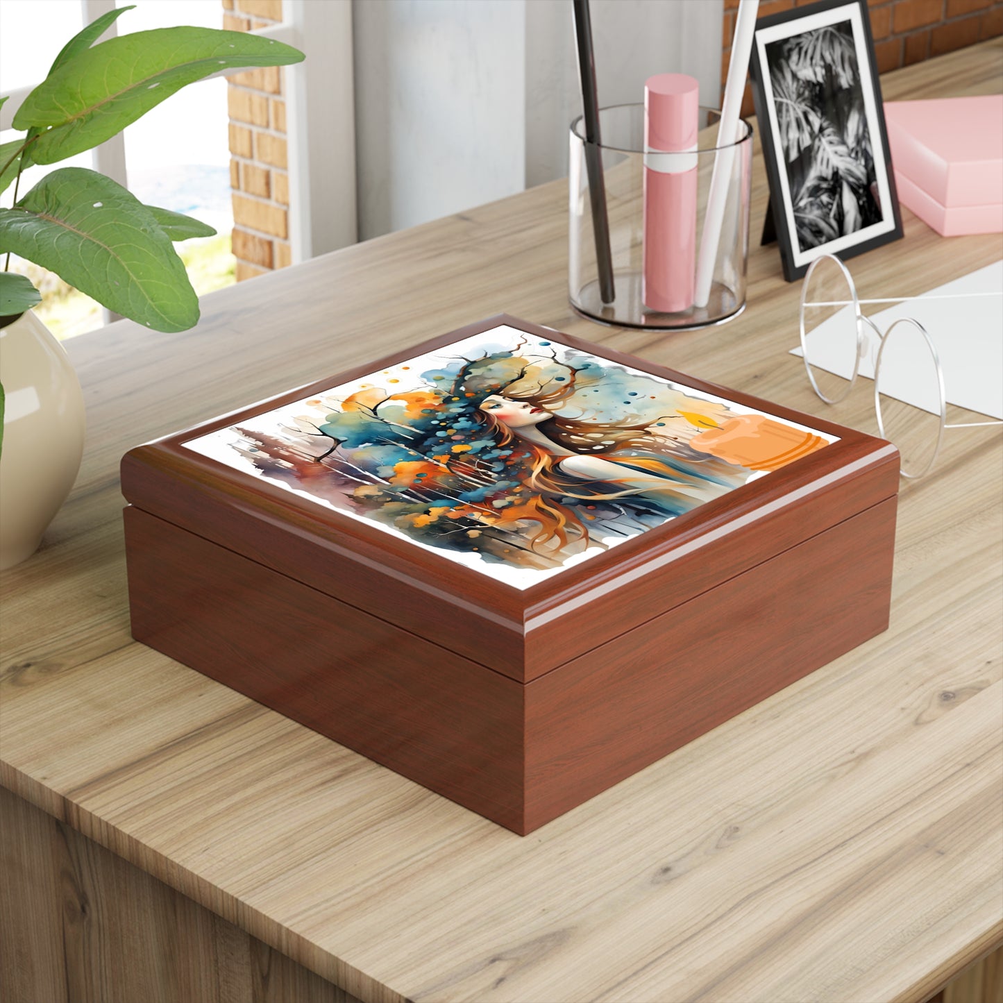 Memories Jewelry Box - Elegant Decor for Special Occasions Fairyhill Studio