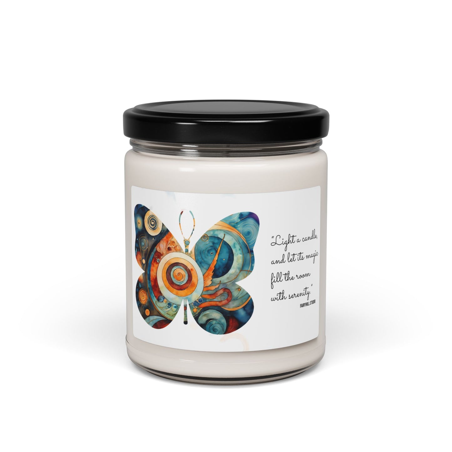 Floral Aromatic Soy Candle - 9oz | Hand-poured Scented Candle for Relaxation & Home Decor