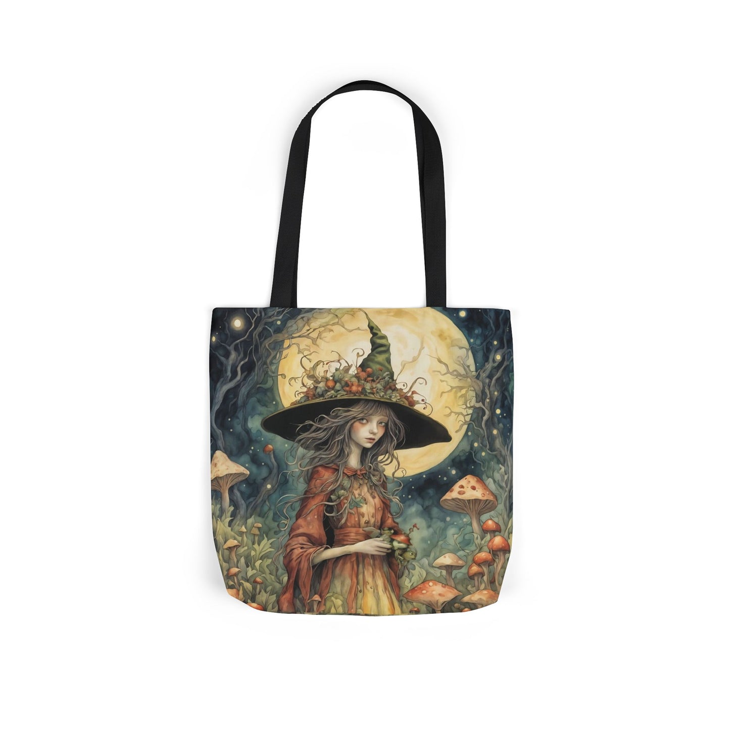 Witch  -Inspired Canvas Tote Bag - Perfect for Beach Days, Eco-Friendly Shopping, and Summer Fun!