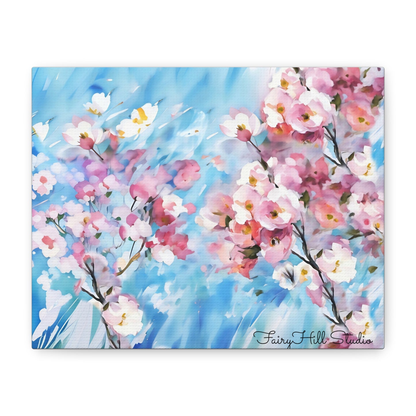 Canvas Wall Art - Floral Cherry Blossom