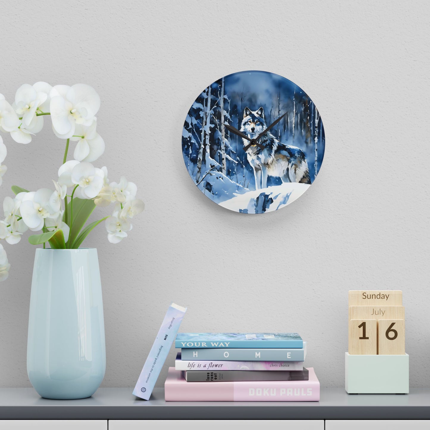 Acrylic Wall Clock
