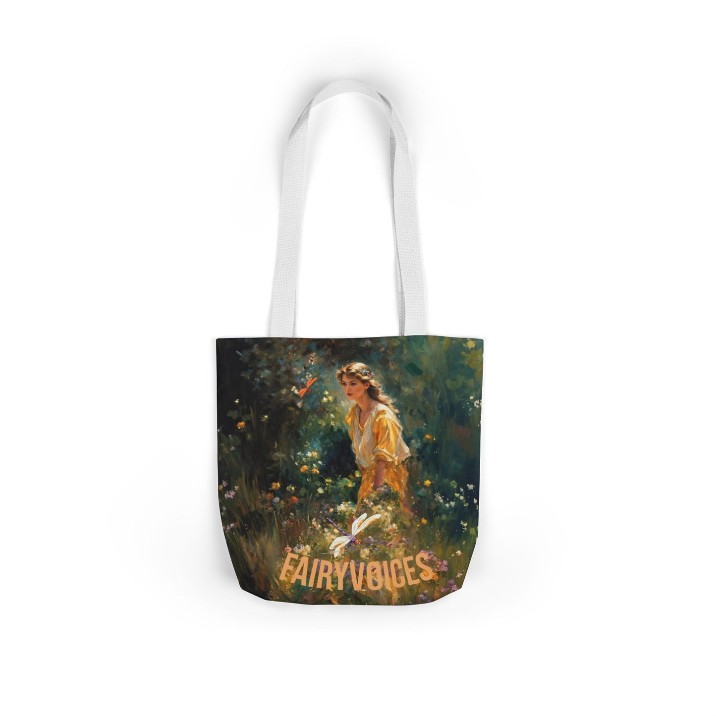 FAIRY VOICES - Canvas Tote Bag - Perfect for Beach Days, Eco-Friendly Shopping, and Summer Fun!