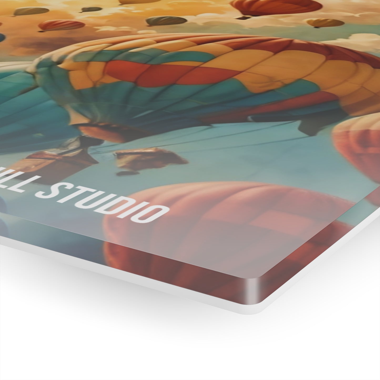 Art Acrylic Prints -Journey with Hot air ballons