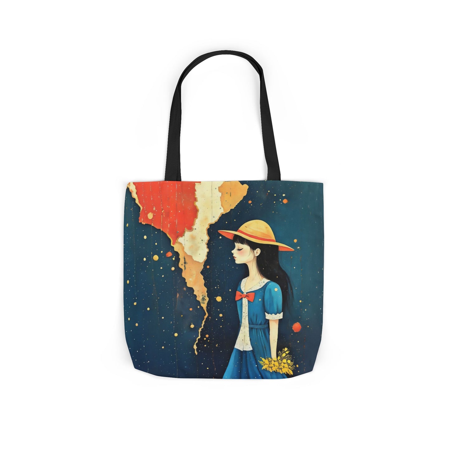 Colorful  travel -Inspired Canvas Tote Bag - Perfect for Beach Days, Eco-Friendly Shopping, and Summer Fun!