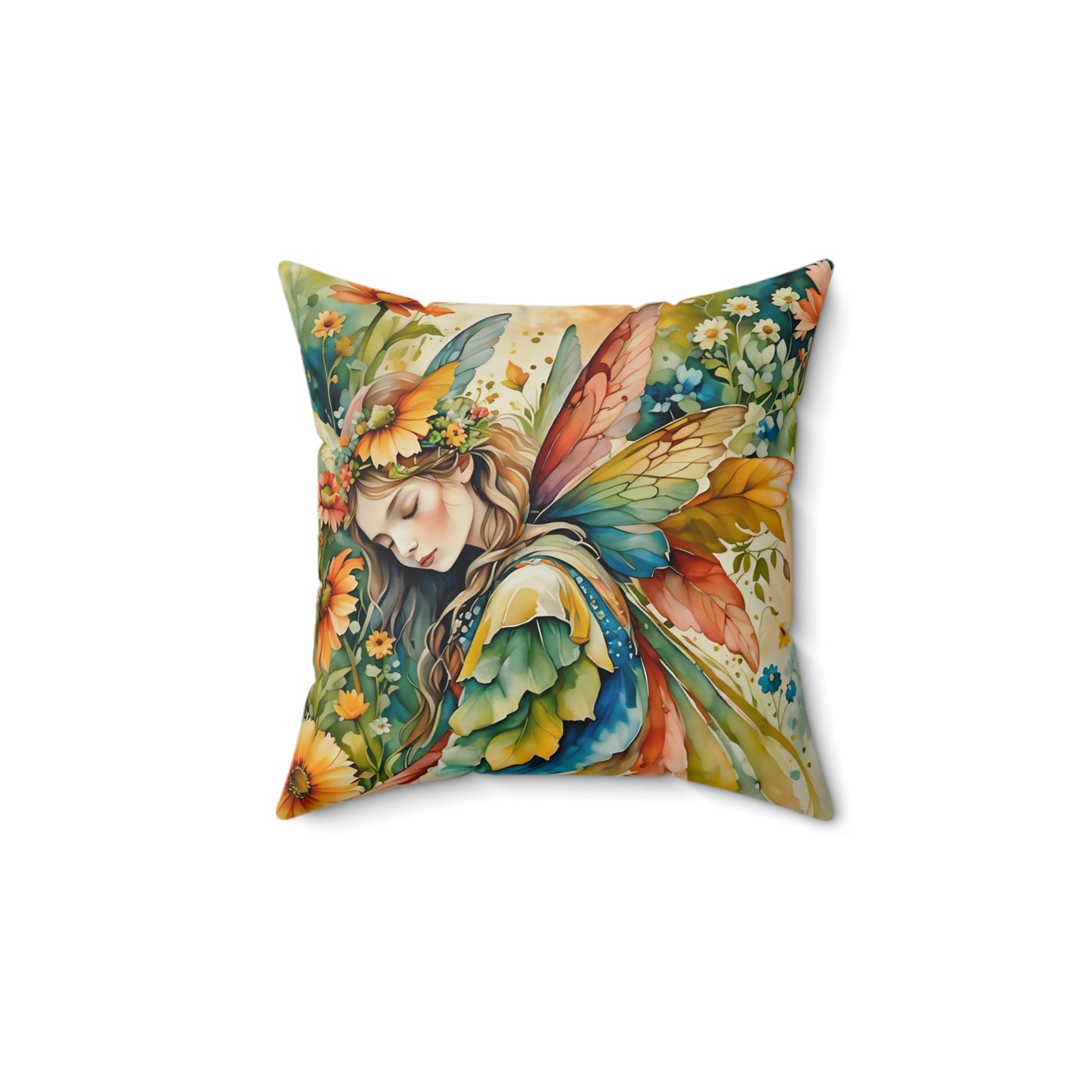 Garden fairy Blessing Pillow