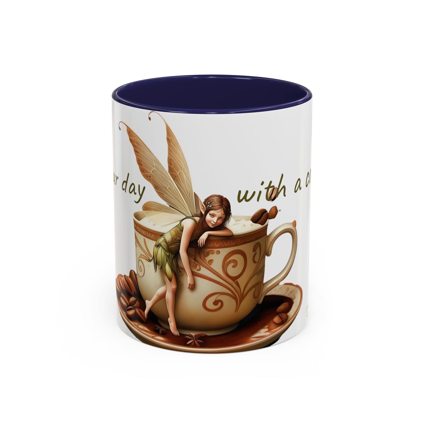 Coffee fairy-Themed Coffee Mug - 11 & 15oz Accent Mug for Fairy /Coffee Lovers