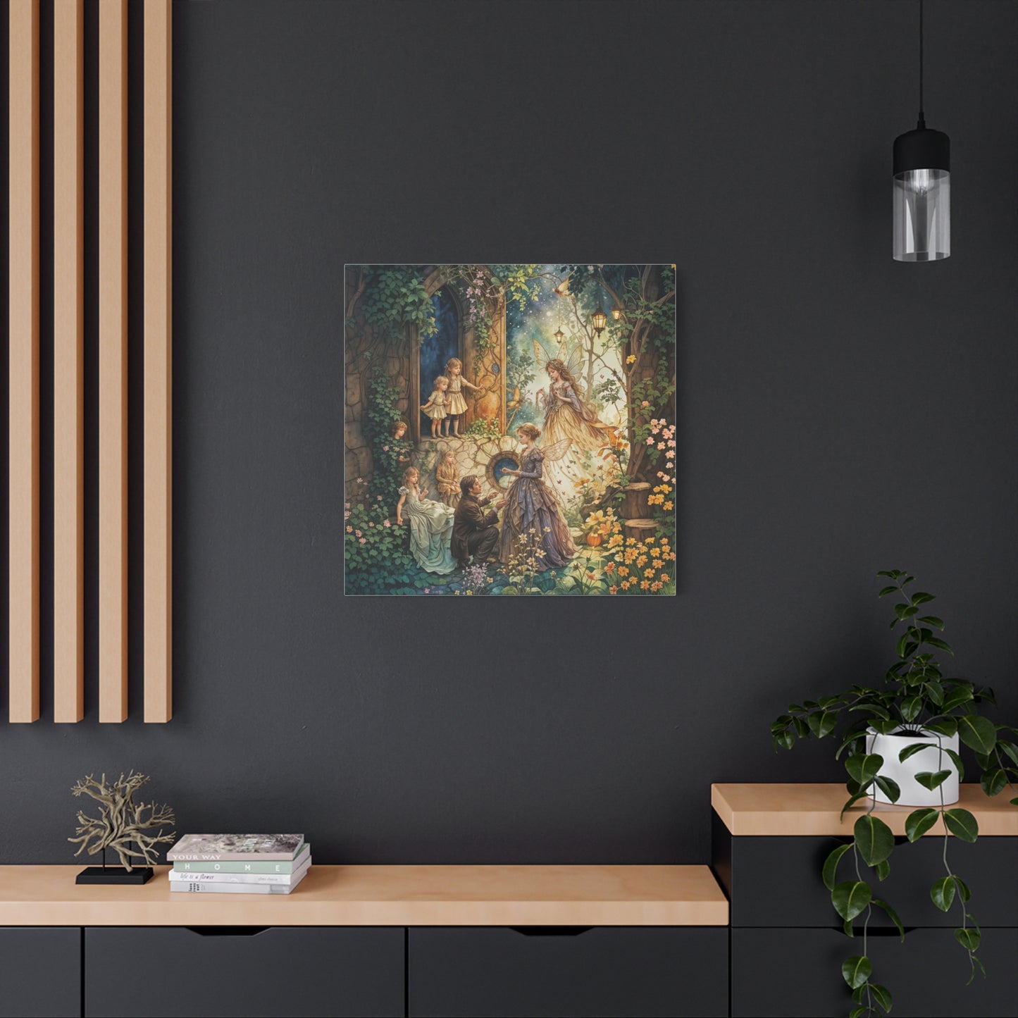 Canvas Print - Proposal in Fairyland Art
