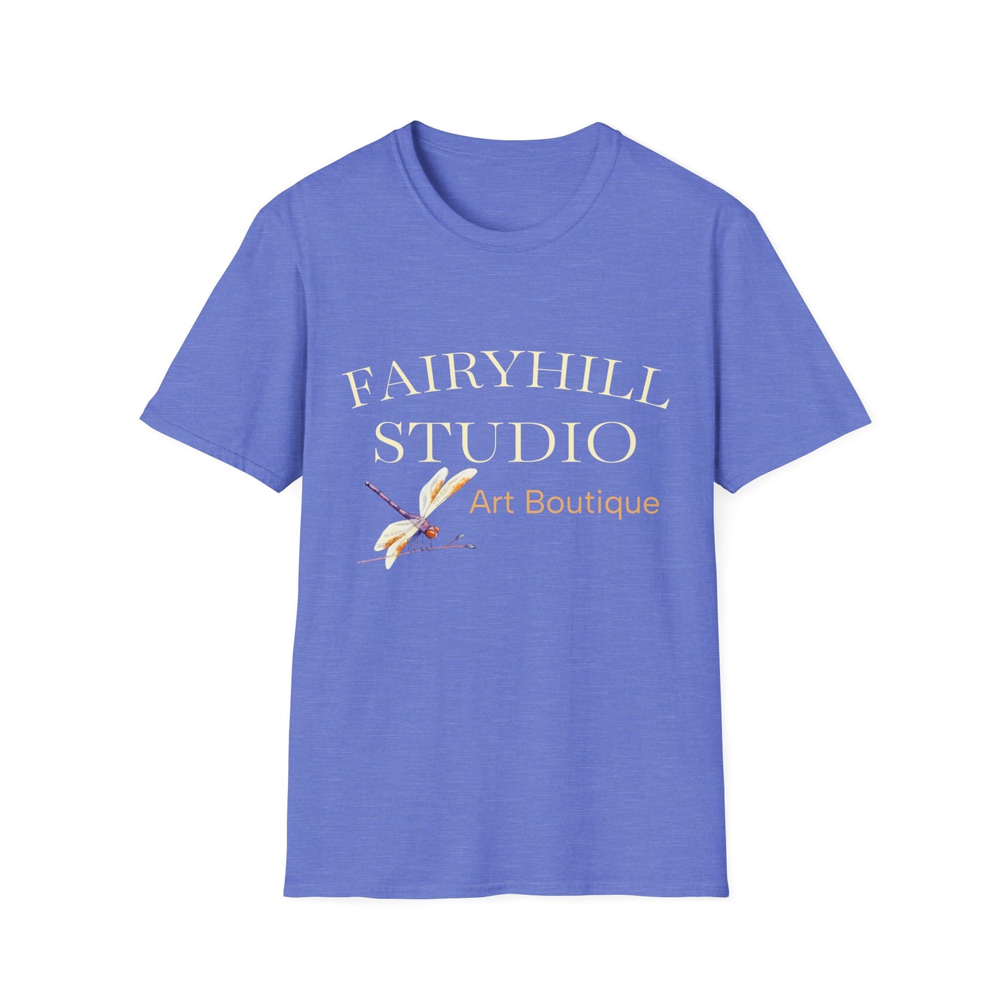 Unisex Softstyle T-Shirt with Retro Fairythili Design, Casual Wear, Graphic Tee, Gift Idea, Vintage Apparel