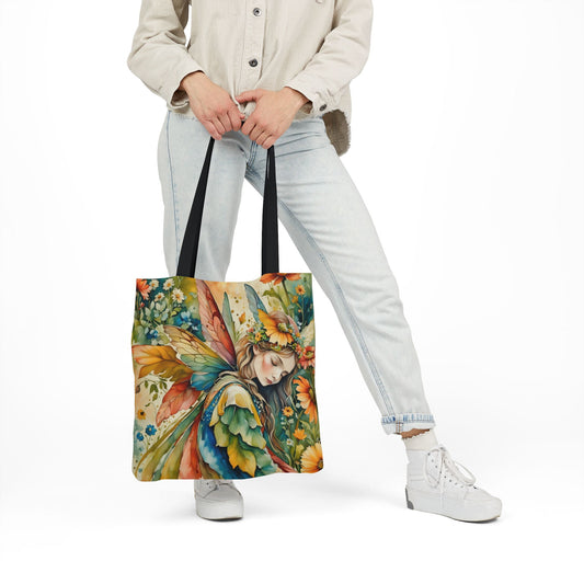 Colorful nature-Inspired Canvas Tote Bag - Perfect for Beach Days, Eco-Friendly Shopping, and Summer Fun!