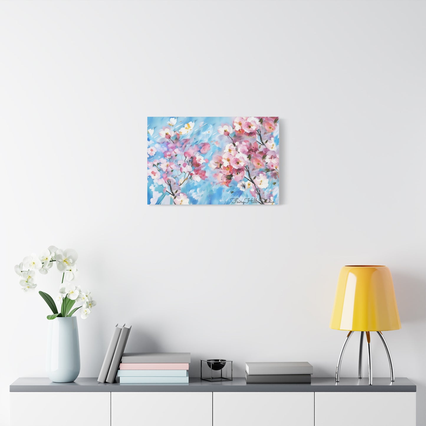 Canvas Wall Art - Floral Cherry Blossom