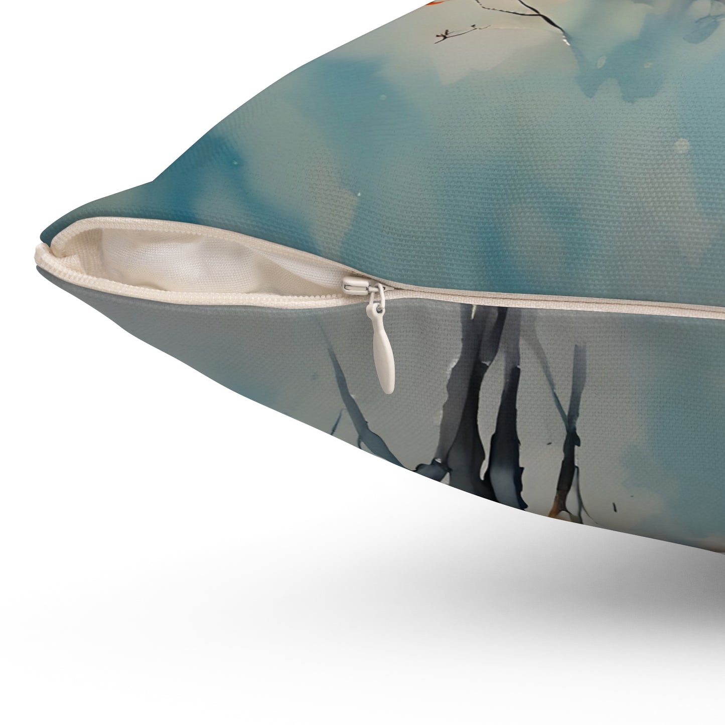 Calla Lilies Square Pillow - by Fairyhill Studio
