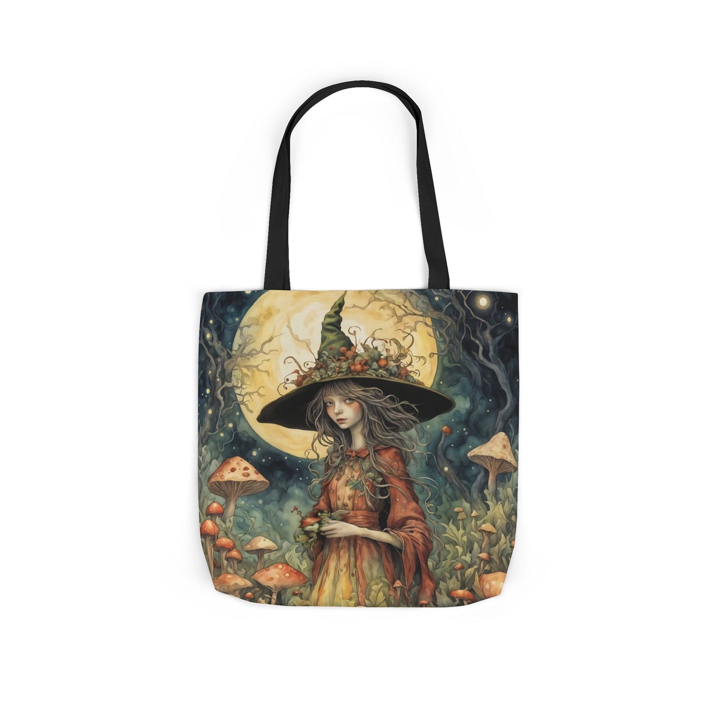 Witch  -Inspired Canvas Tote Bag - Perfect for Beach Days, Eco-Friendly Shopping, and Summer Fun!