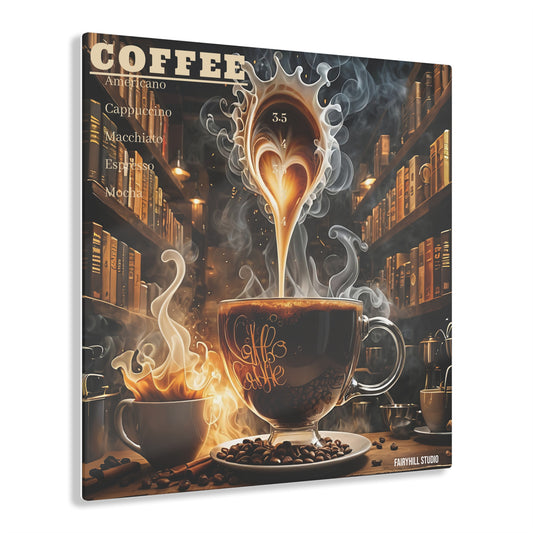 Art Acrylic Prints - Art of Coffee