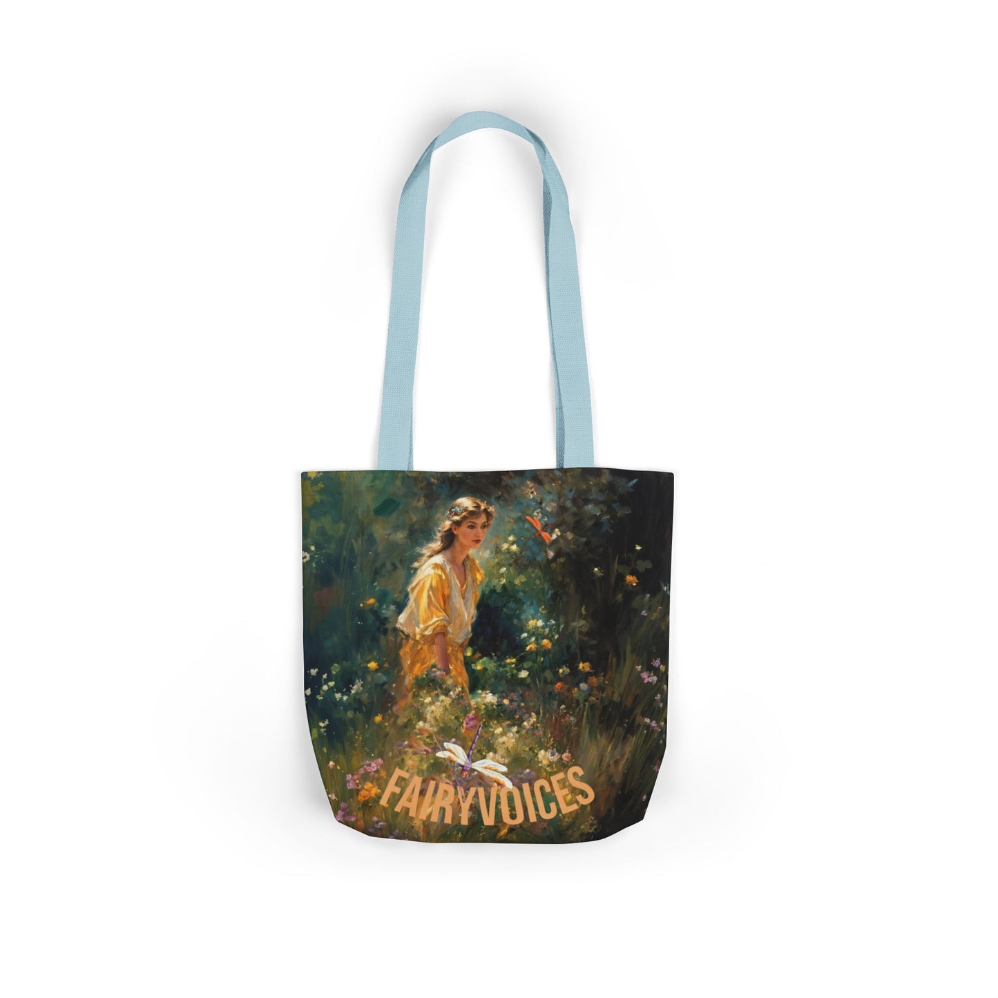 FAIRY VOICES - Canvas Tote Bag - Perfect for Beach Days, Eco-Friendly Shopping, and Summer Fun!
