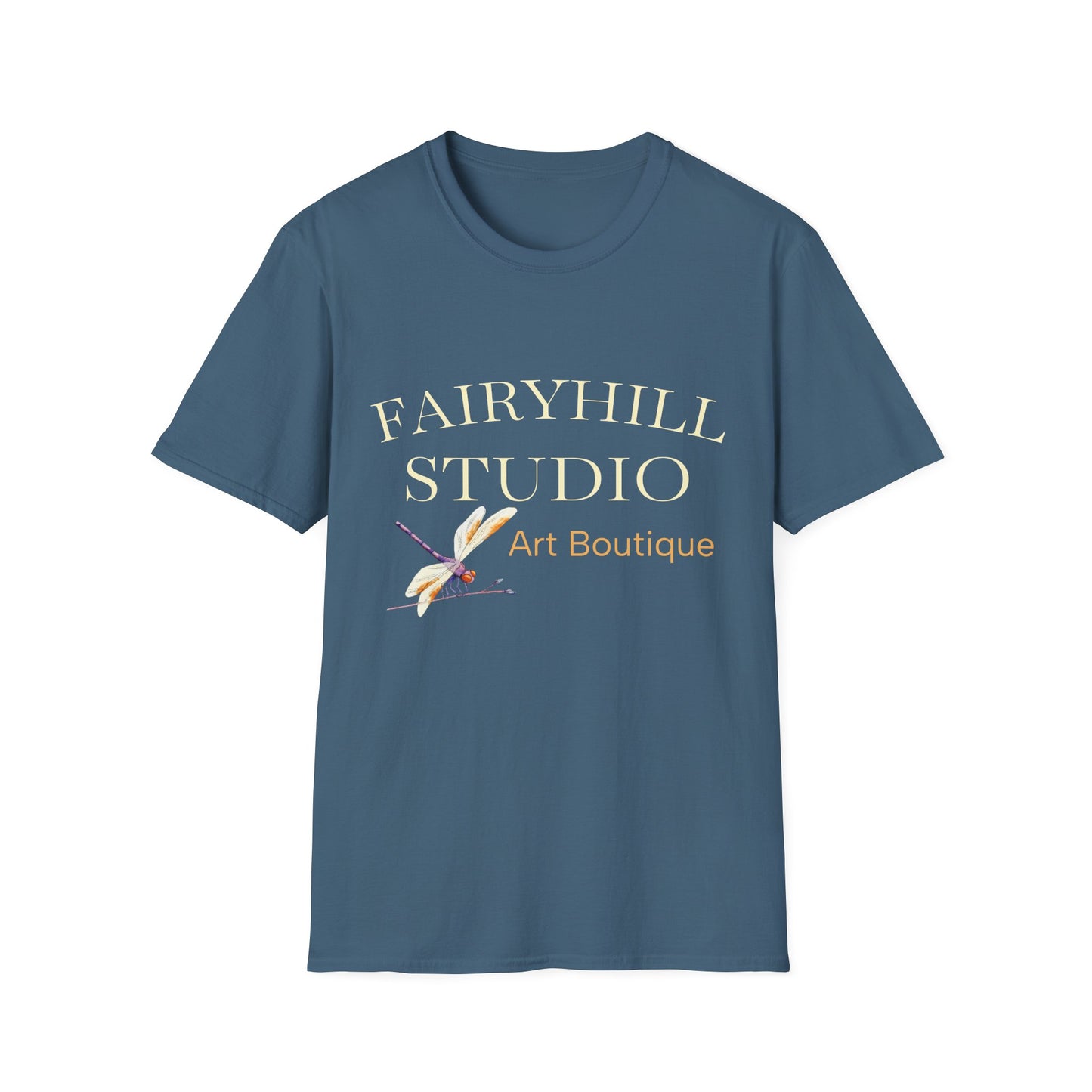 Unisex Softstyle T-Shirt with Retro Fairythili Design, Casual Wear, Graphic Tee, Gift Idea, Vintage Apparel