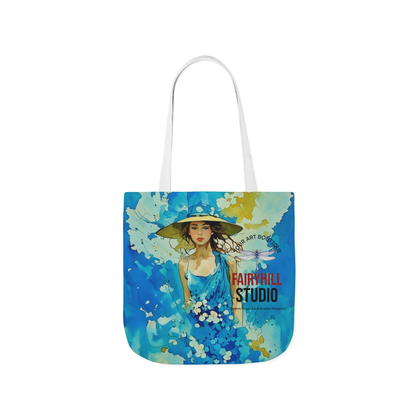 Colorful Summer vibes- Canvas Tote Bag - Perfect for Beach Days, Eco-Friendly Shopping, and Summer Fun!