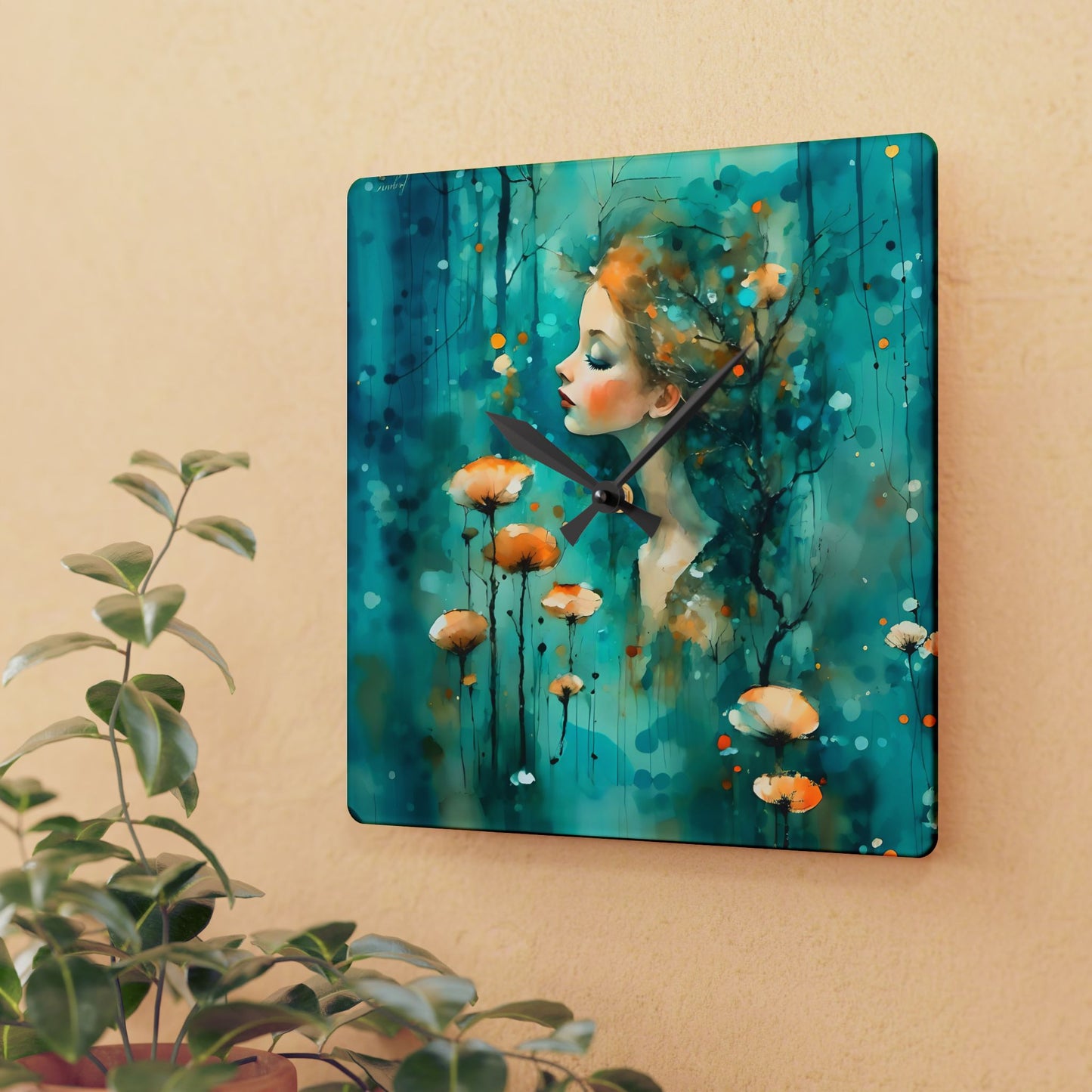 Acrylic Wall Clock