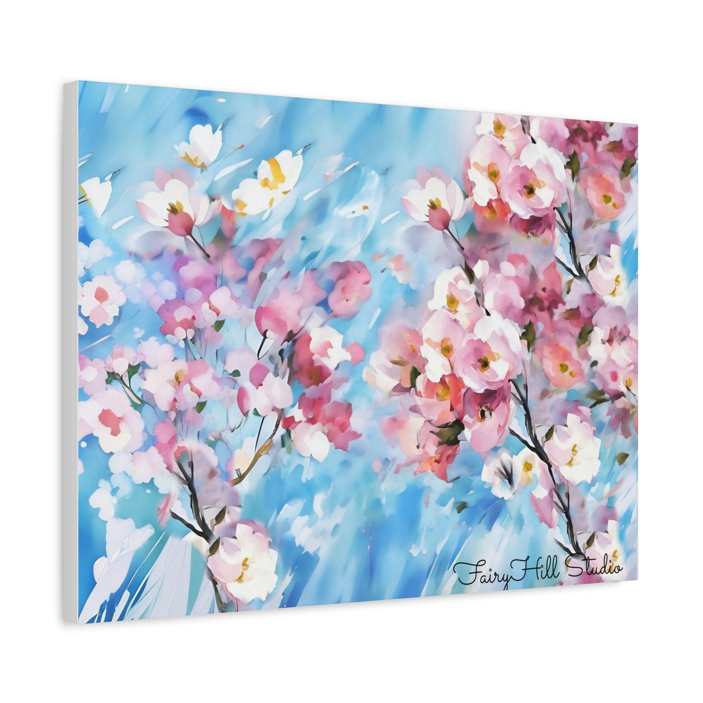 Canvas Wall Art - Floral Cherry Blossom