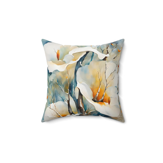 Spun Polyester Square Pillow