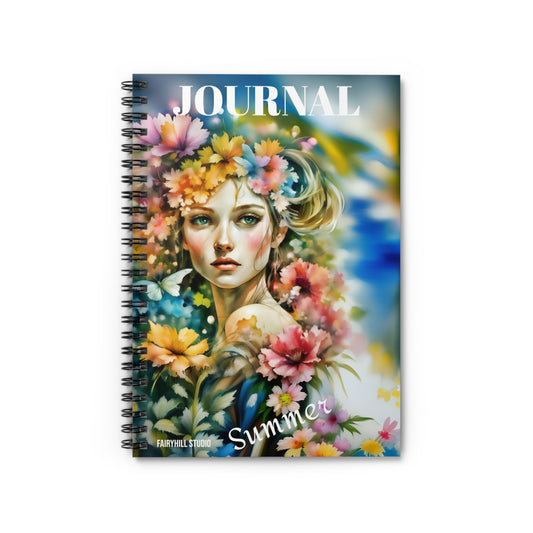 Spiral Notebook -Summer Journal