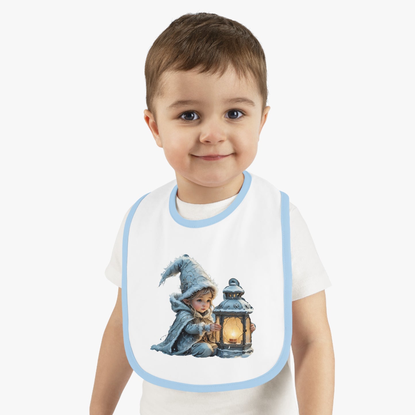 Adorable Baby Bib with Lantern Design - Perfect for Newborns and Gift Giving