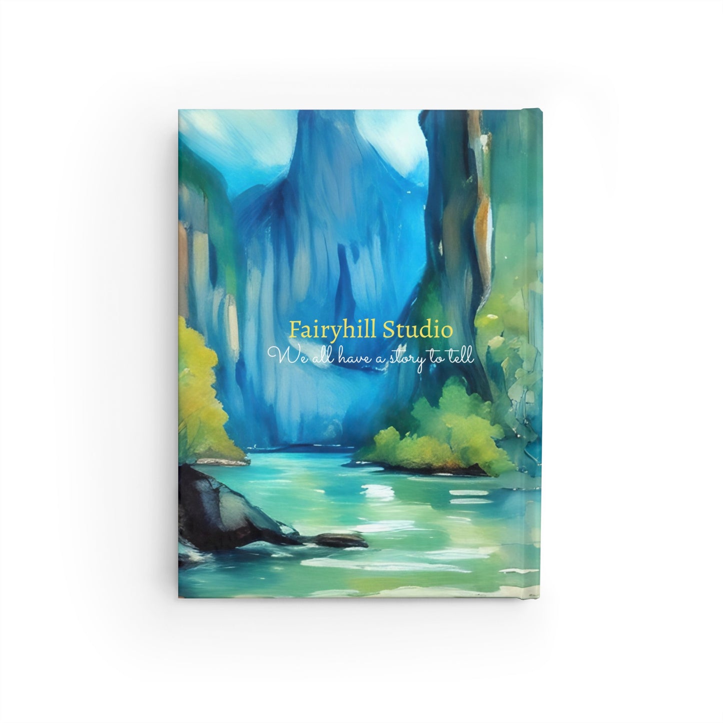 Bohemian Journal - Fairy Falls Journey Journal with"We All Have a Story to Tell"