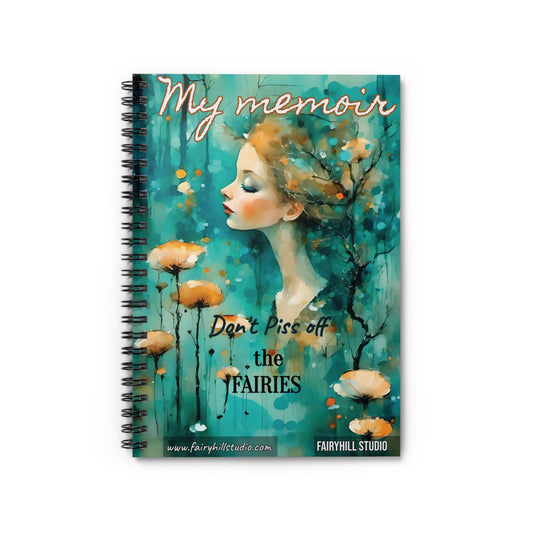 Fairyhill Studio Personalized Spiral Notebook