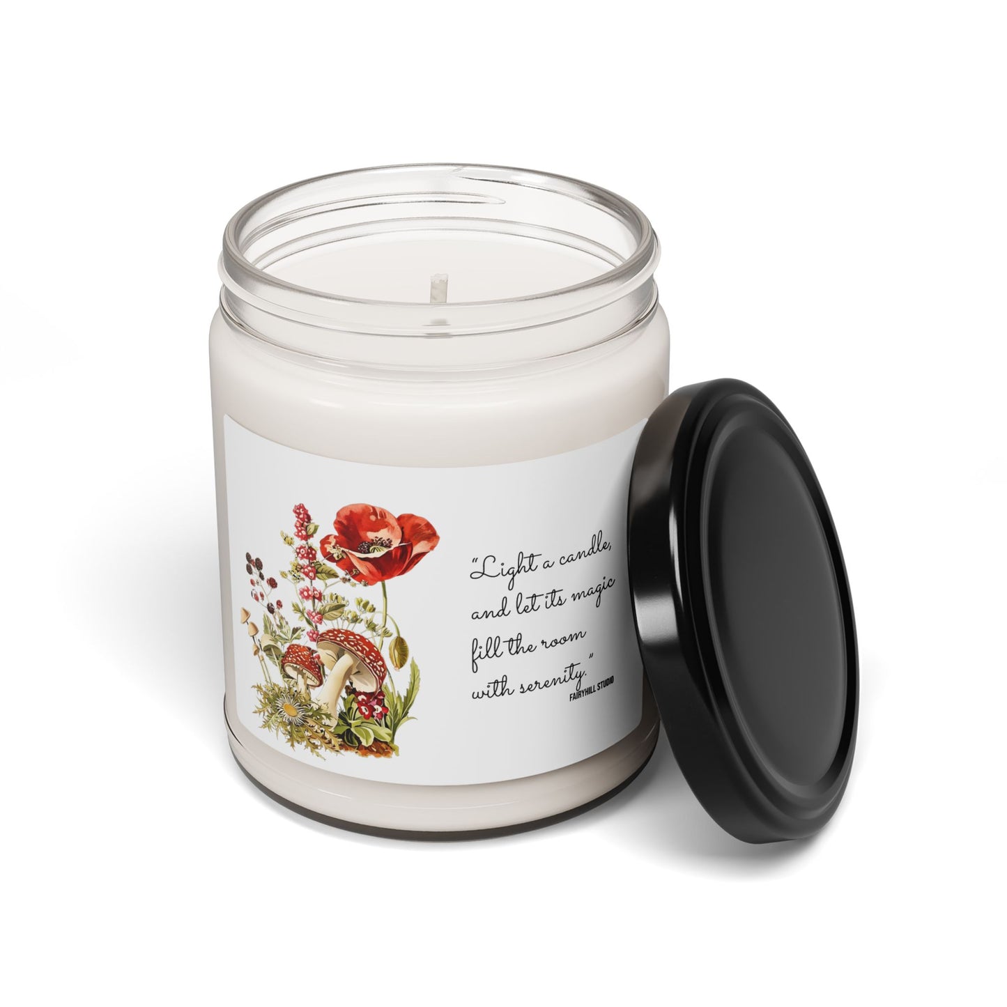 Floral Aromatic Soy Candle - 9oz | Hand-poured Scented Candle for Relaxation & Home Decor