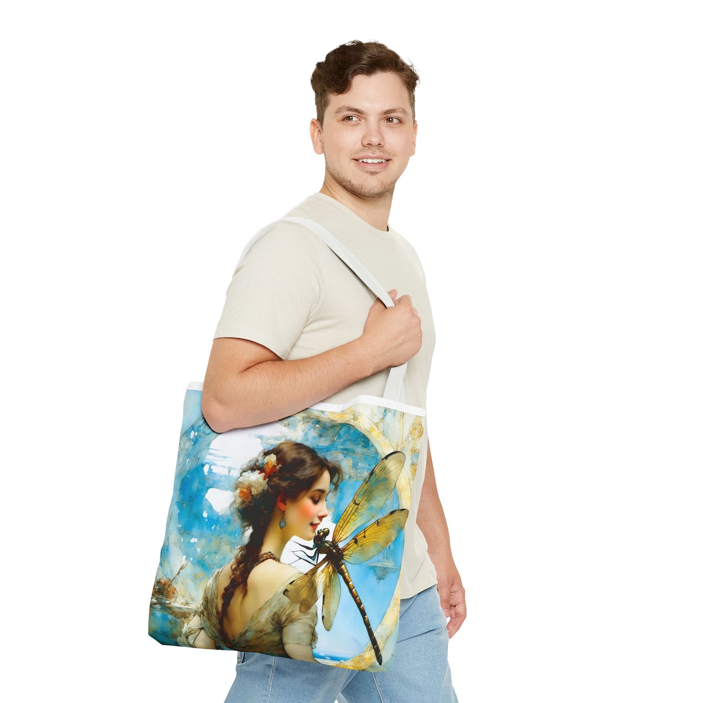 Dragonfly whimsical Tote Bag (AOP)