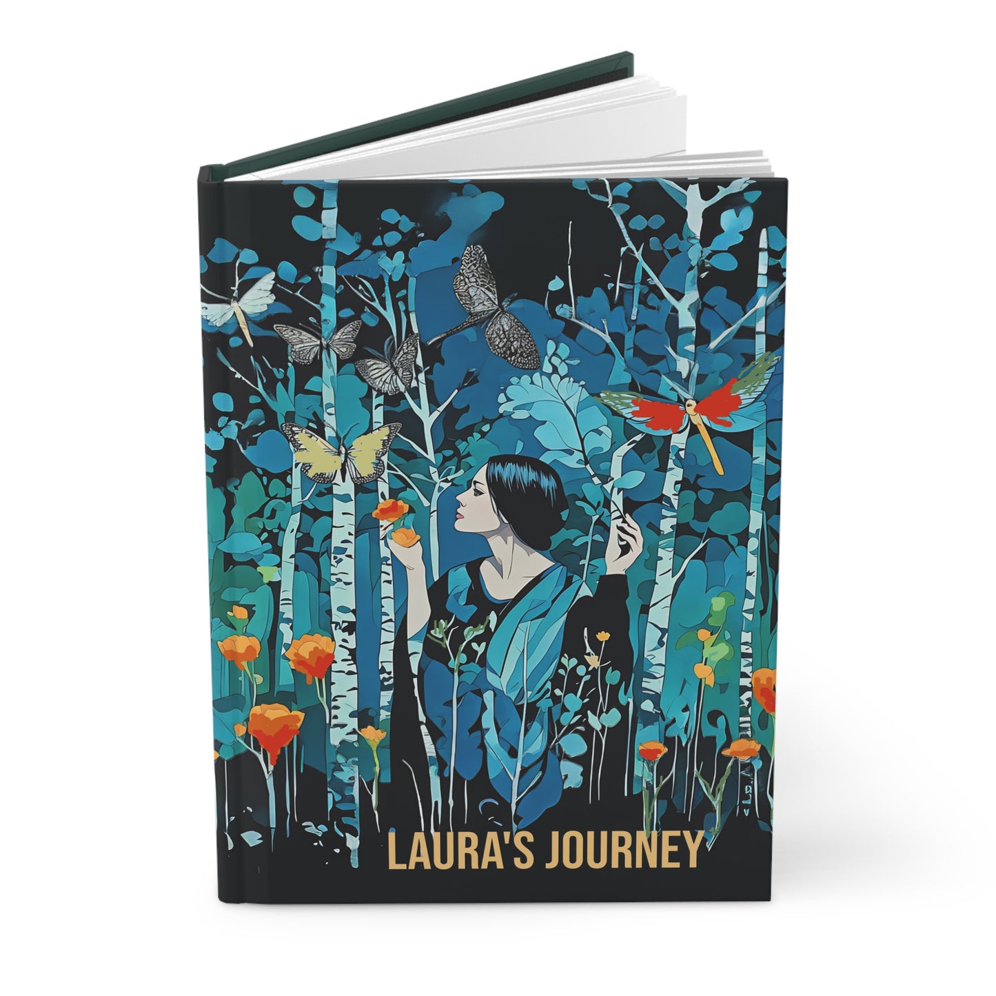 Customized  Journal hard Cover ,Notebook gift art Matte