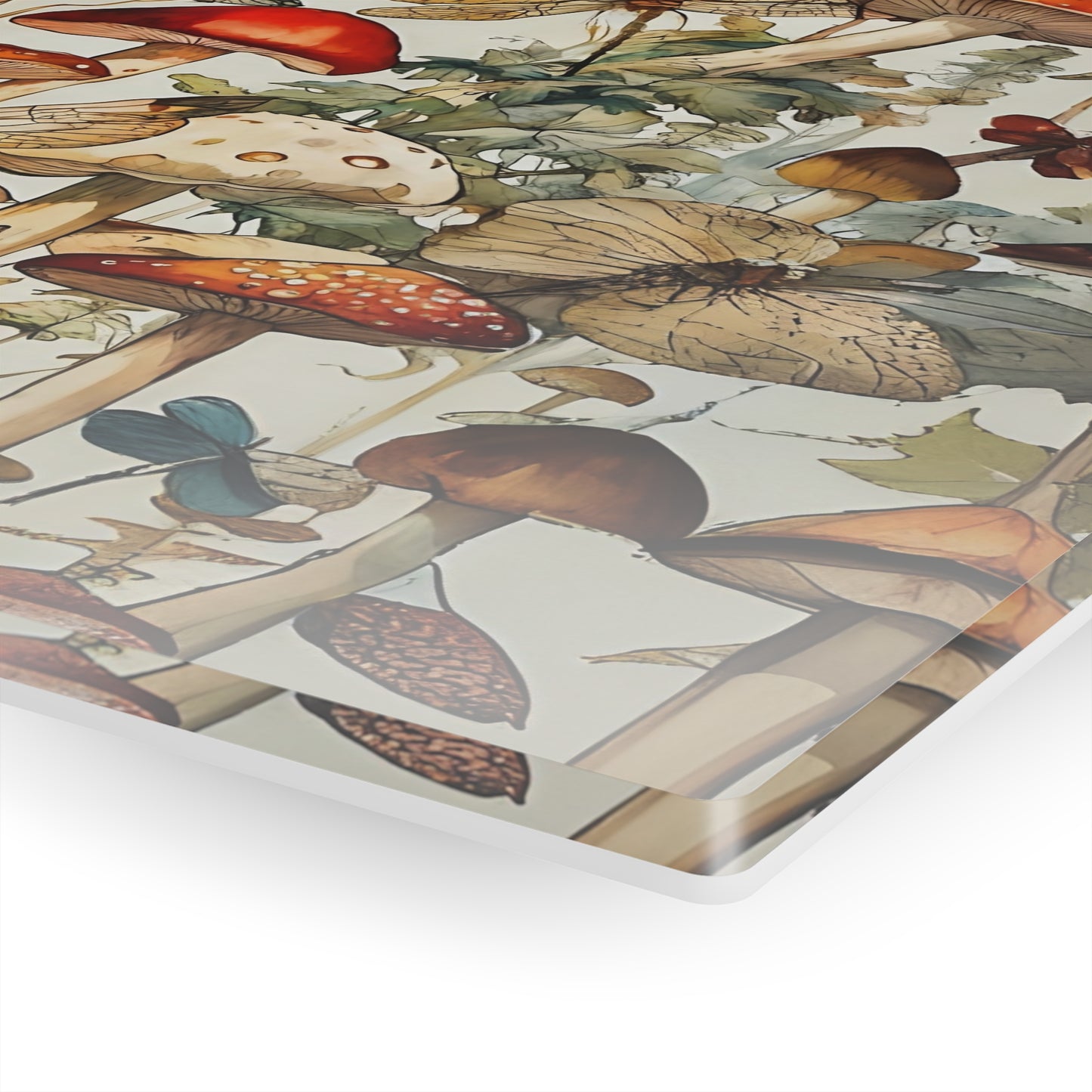 Art Acrylic Prints FairyHill Studio Botanical Mushrooms Art