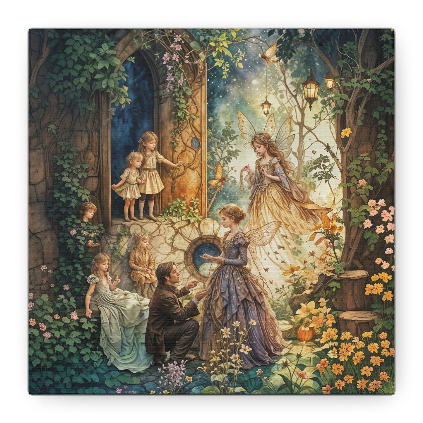 Canvas Print - Proposal in Fairyland Art