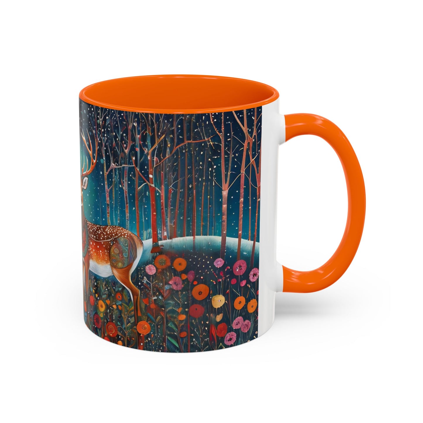Accent Magestic Boho Deer Coffee Mug (11, 15oz)