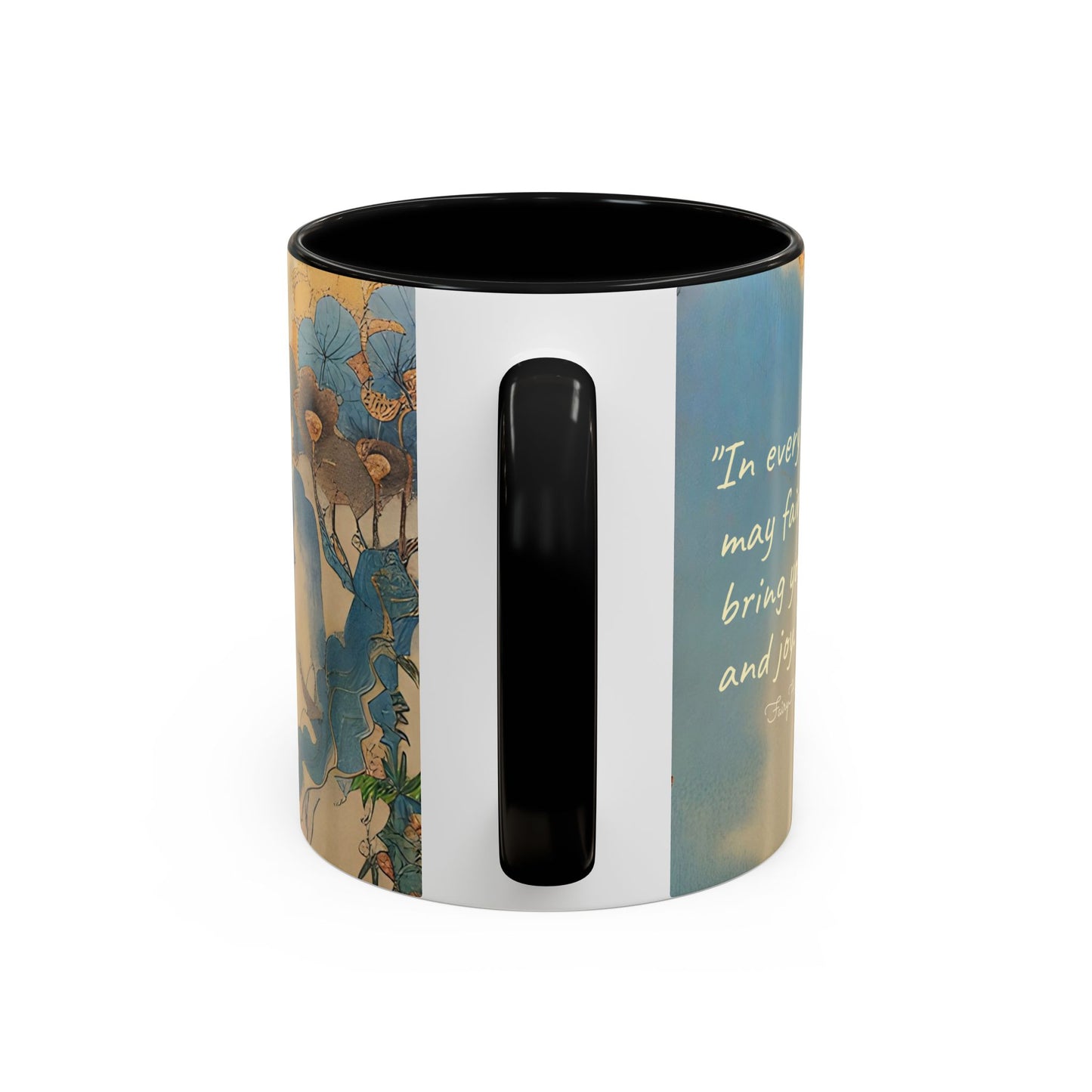 Mushroom Fairy Art-Themed Coffee Mug - 11 & 15oz Accent Mug for Fairy Lovers