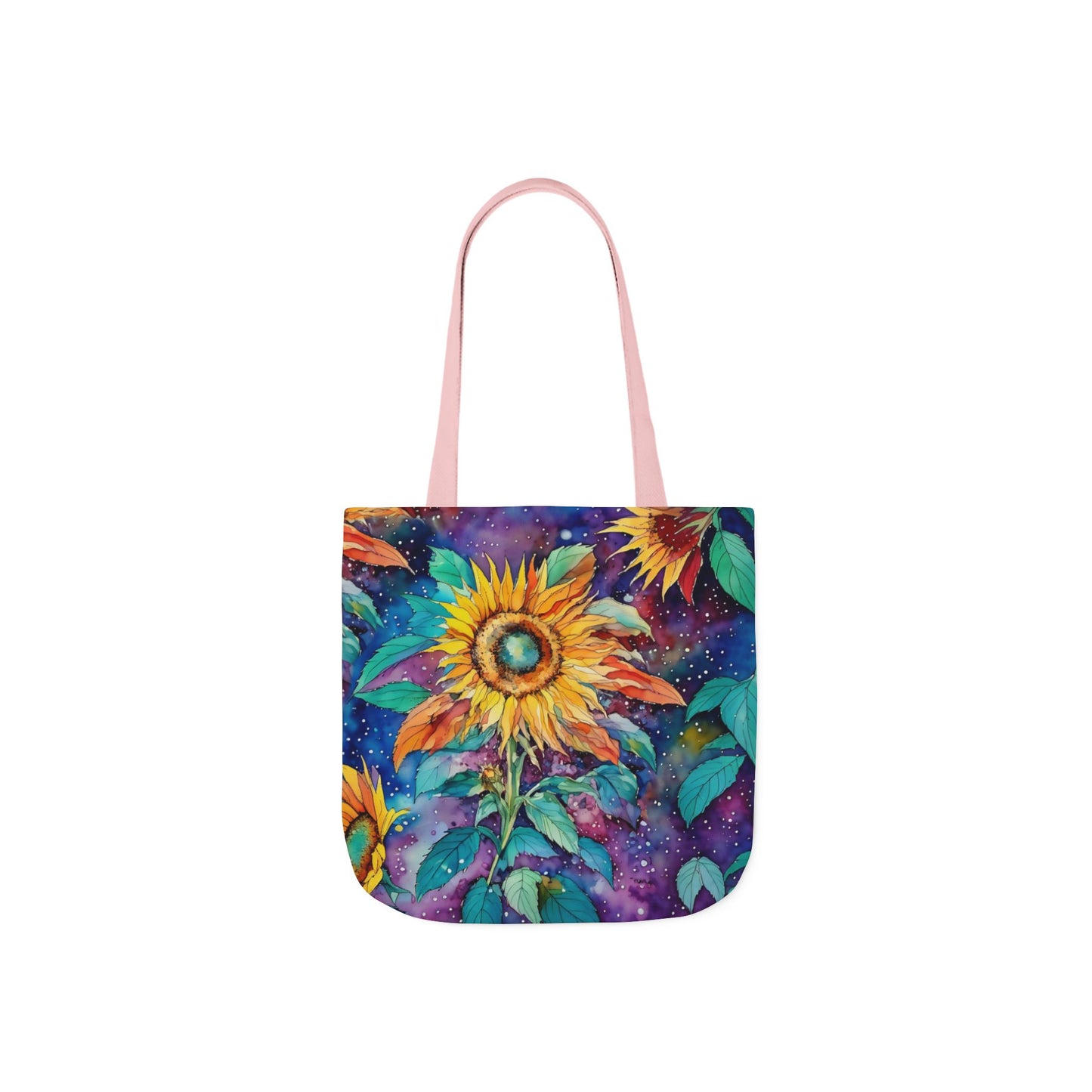 Colorful nature-Inspired Canvas Tote Bag - Perfect for Beach Days, Eco-Friendly Shopping, and Summer Fun!