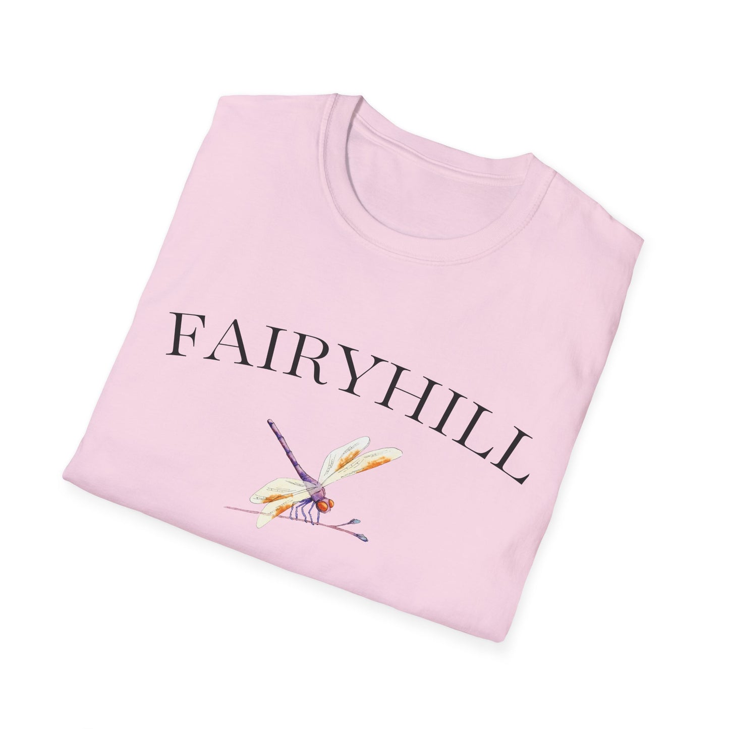Unisex Softstyle T-Shirt with Retro Fairythili Design, Casual Wear, Graphic Tee, Gift Idea, Vintage Apparel
