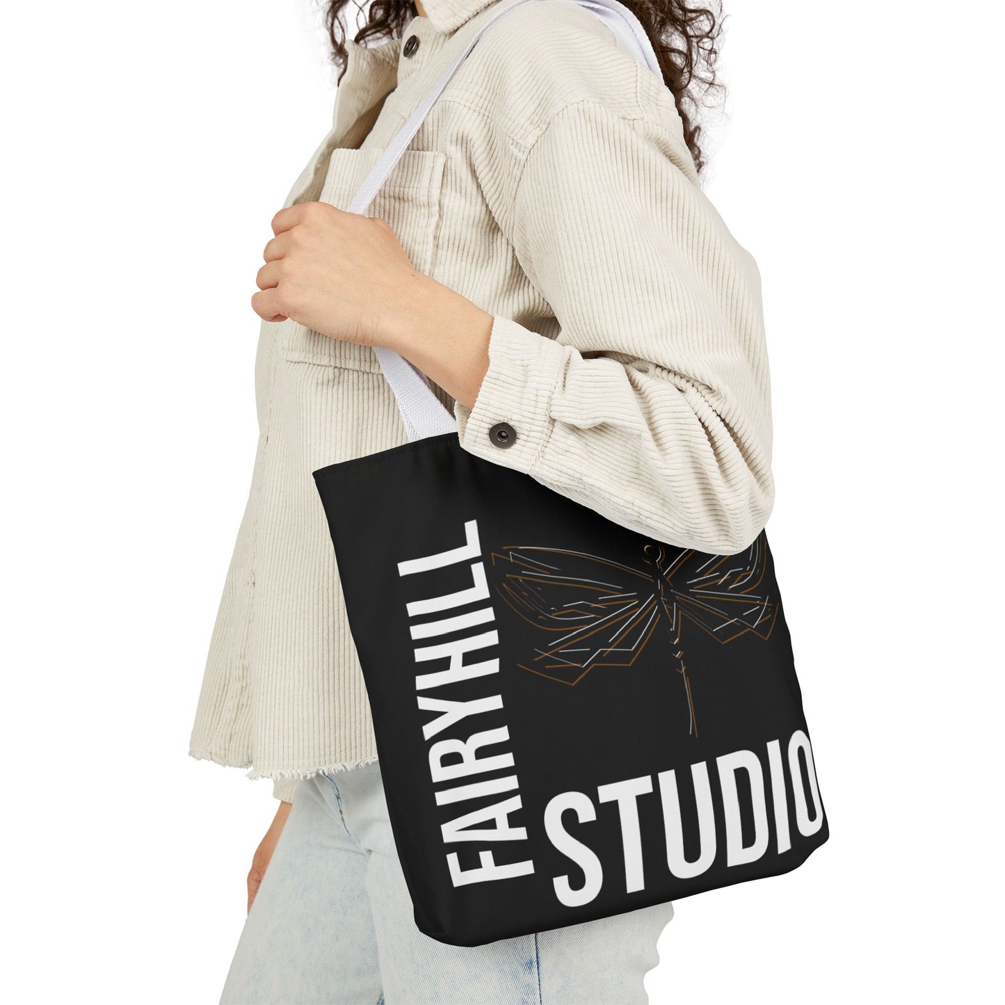 FairyHill Studio Canvas Tote Bag - Perfect for Beach Days, Eco-Friendly Shopping, and Summer Fun!
