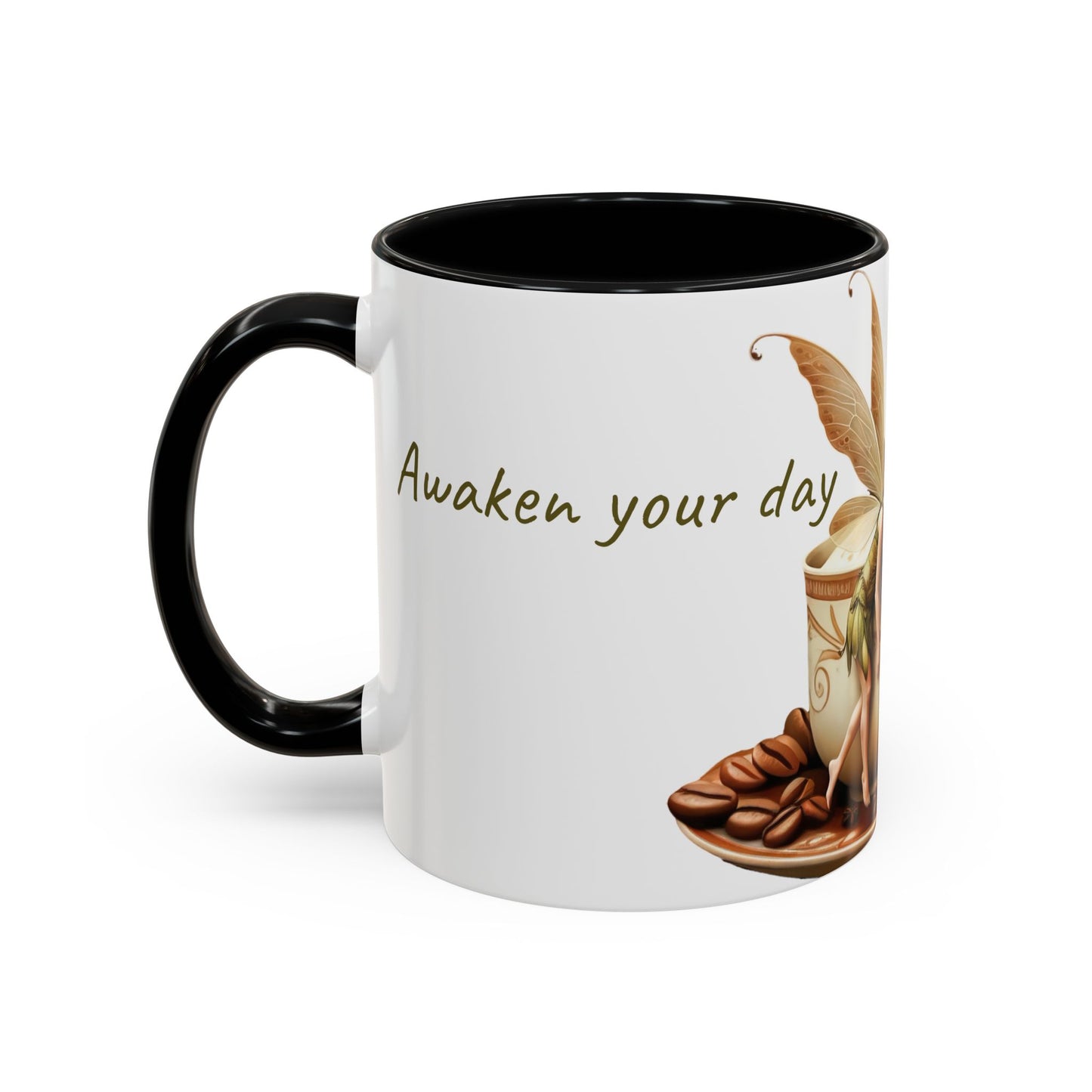 Coffee fairy-Themed Coffee Mug - 11 & 15oz Accent Mug for Fairy /Coffee Lovers