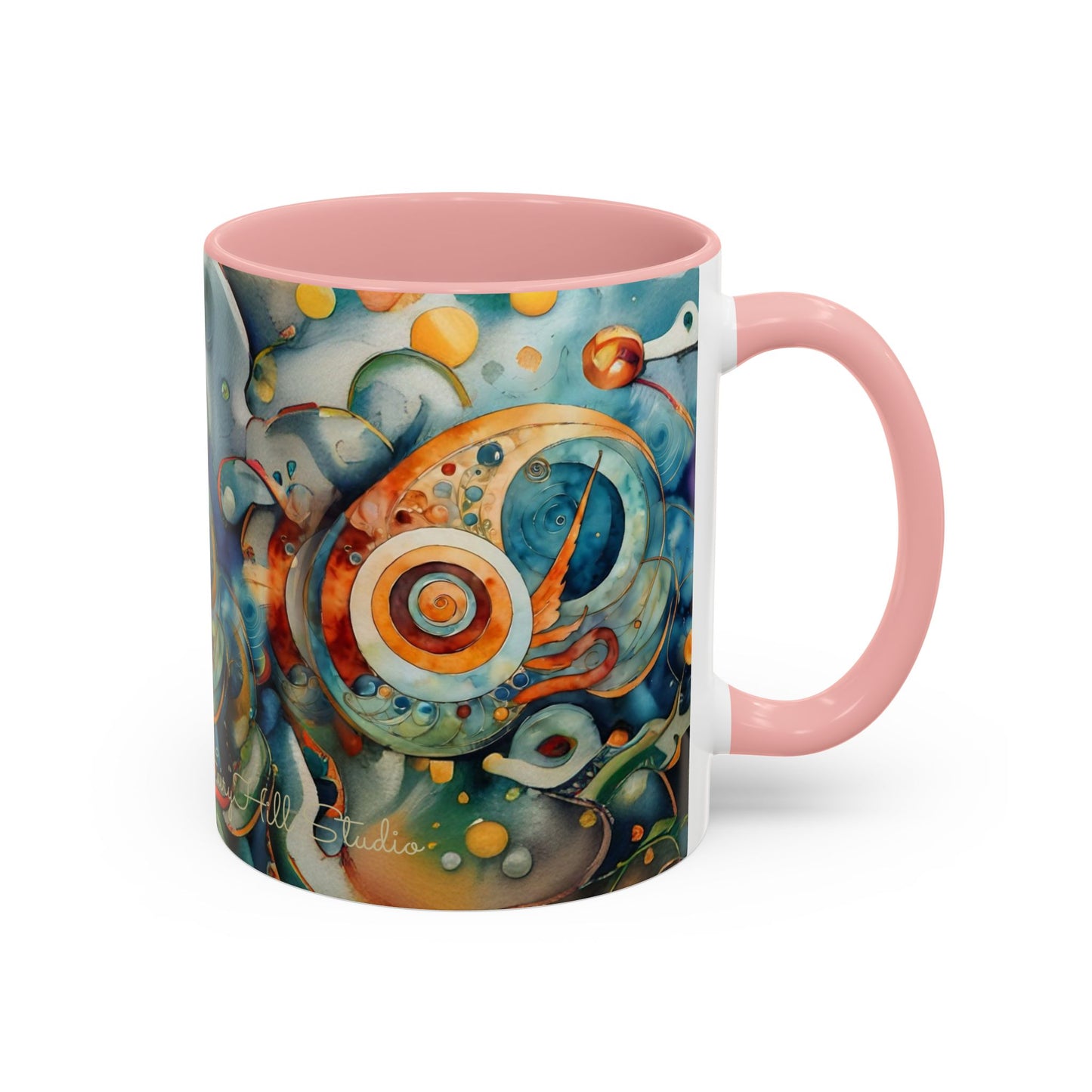 Whimsical Ocean-Themed Coffee Mug - 11 & 15oz Accent Mug for Sea Lovers