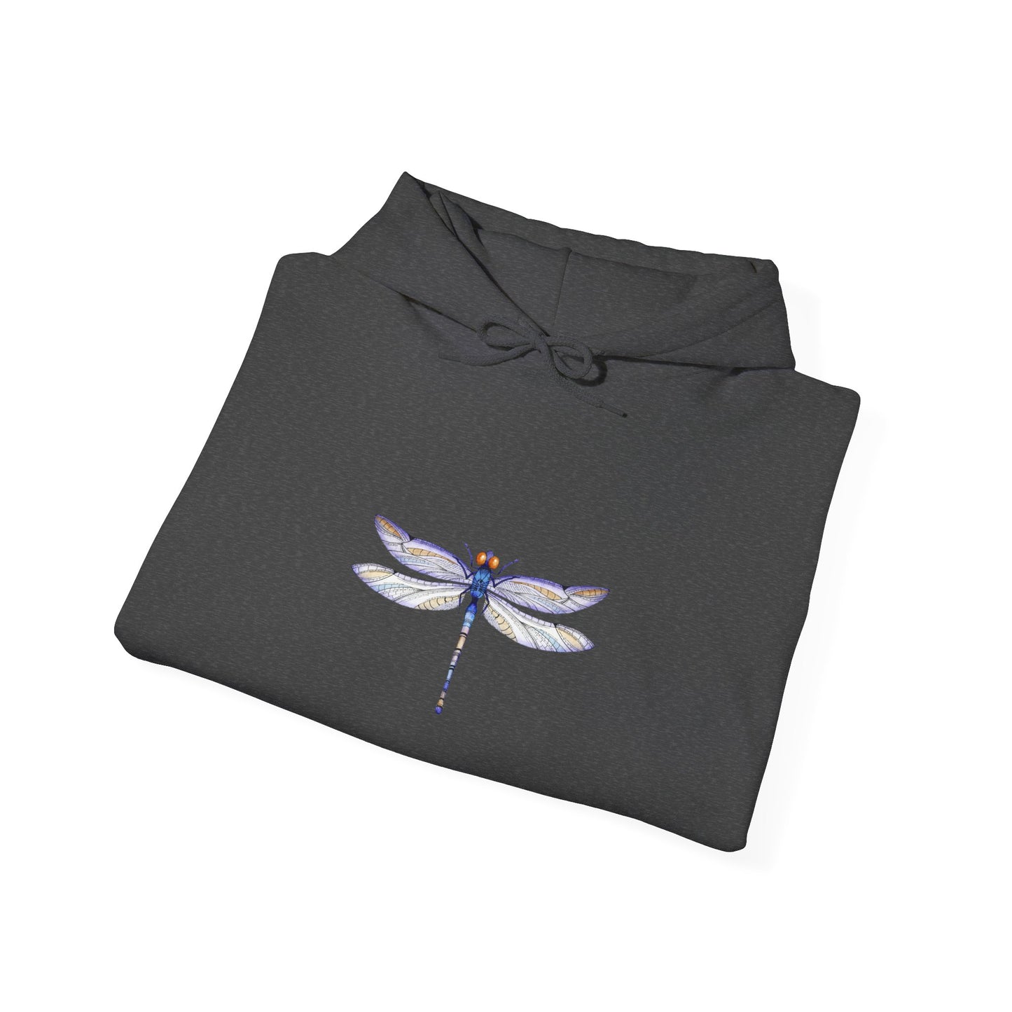 Dragonfly Art Hoodie, Cozy Unisex Sweatshirt, Nature Lover Gift, Botanical Apparel, Spring Fashion, Relaxed Style