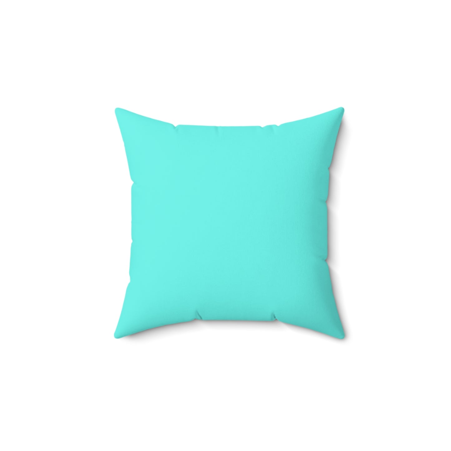 Pillow Cover - Summer Vibes Art with Beautiful Girl on Aqua Background by Fairyhill Studio