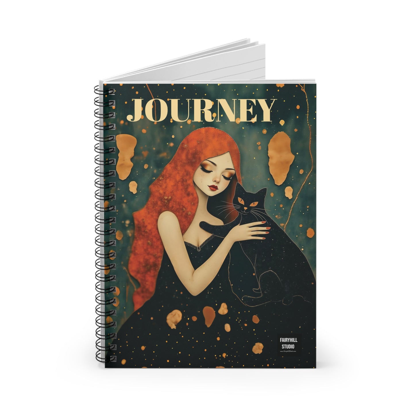 The Witching Hour Hug Spiral Notebook /Fairyhill studio