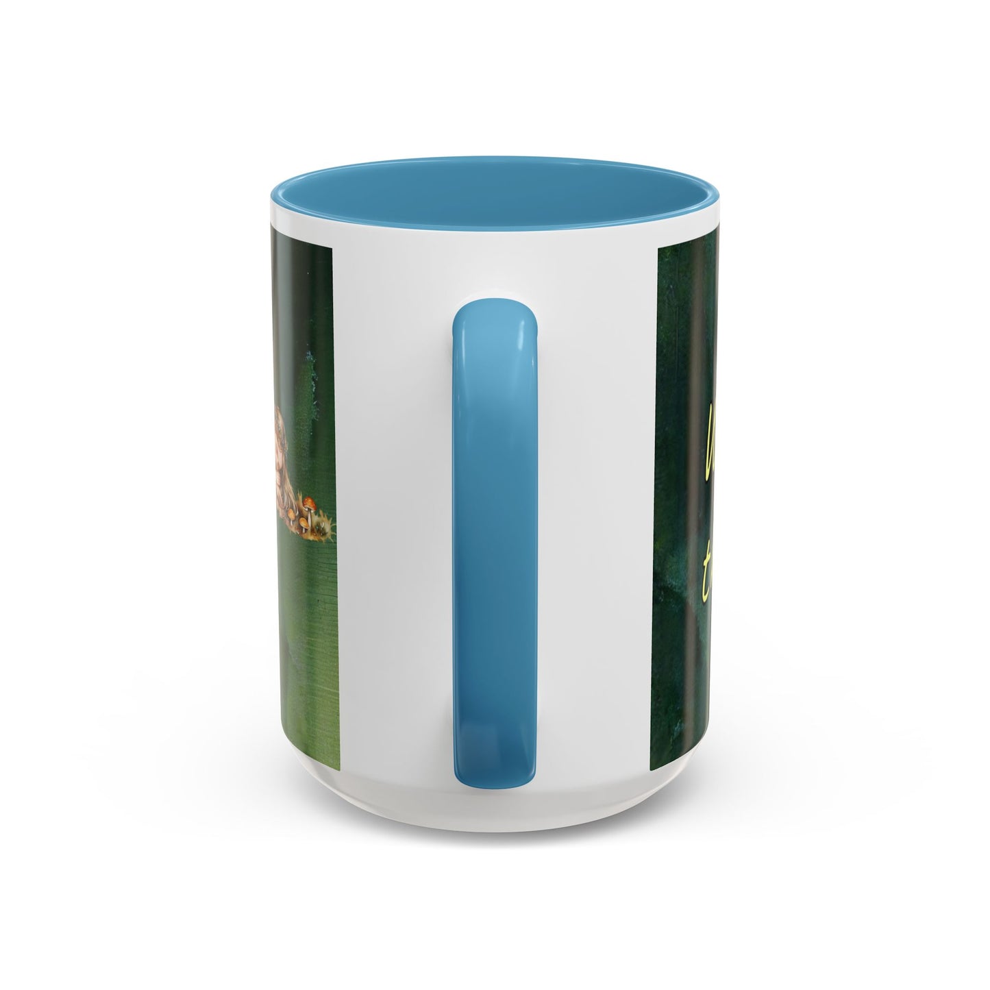Sleeping Fairy -Themed Coffee Mug with a quote - 11 & 15oz Accent Mug for Fairy/coffee Lovers