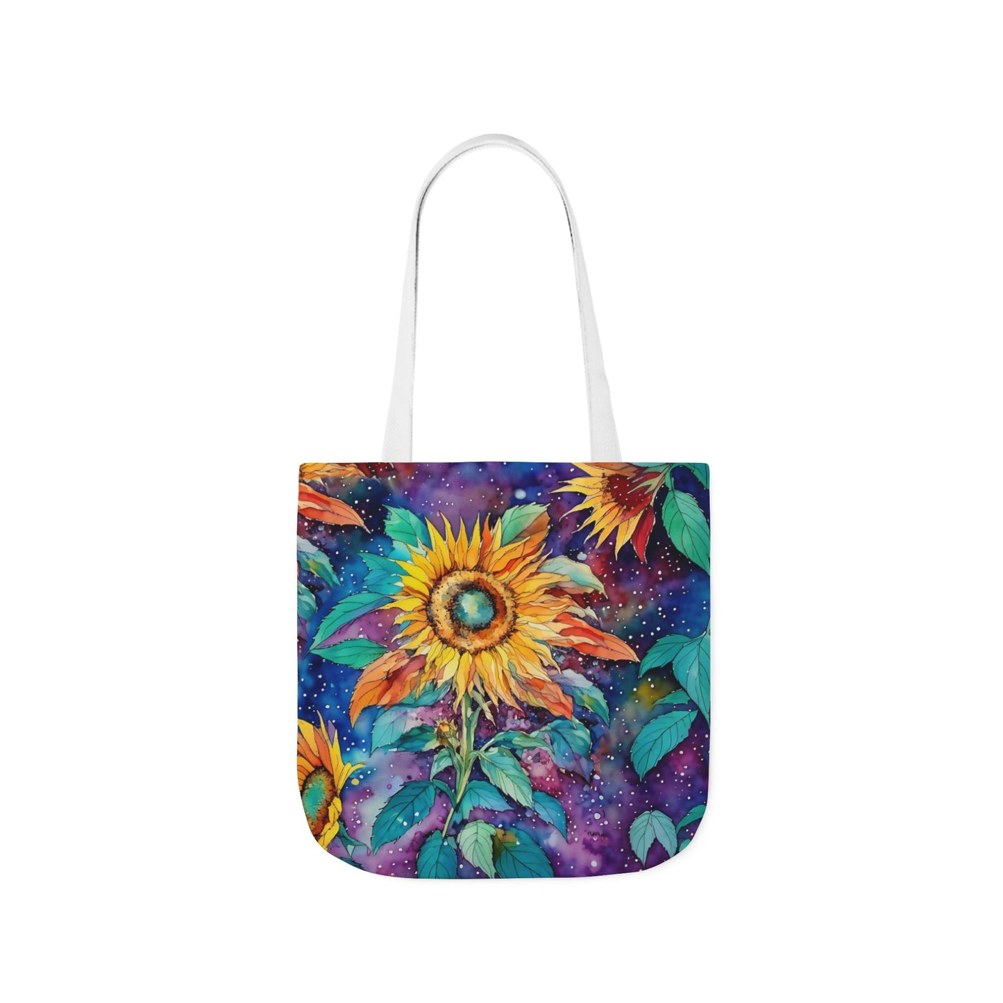 Colorful nature-Inspired Canvas Tote Bag - Perfect for Beach Days, Eco-Friendly Shopping, and Summer Fun!