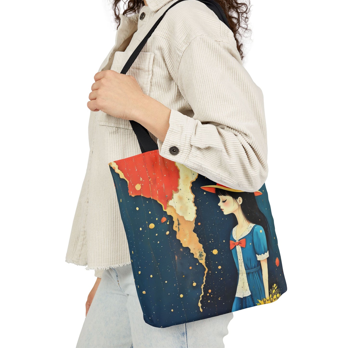 Colorful  travel -Inspired Canvas Tote Bag - Perfect for Beach Days, Eco-Friendly Shopping, and Summer Fun!