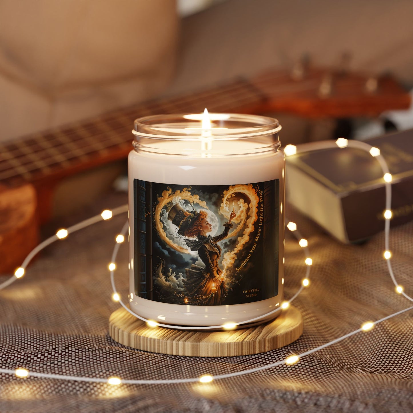 Candle Mad Hatter Fairy 9oz Scented Soy Candle